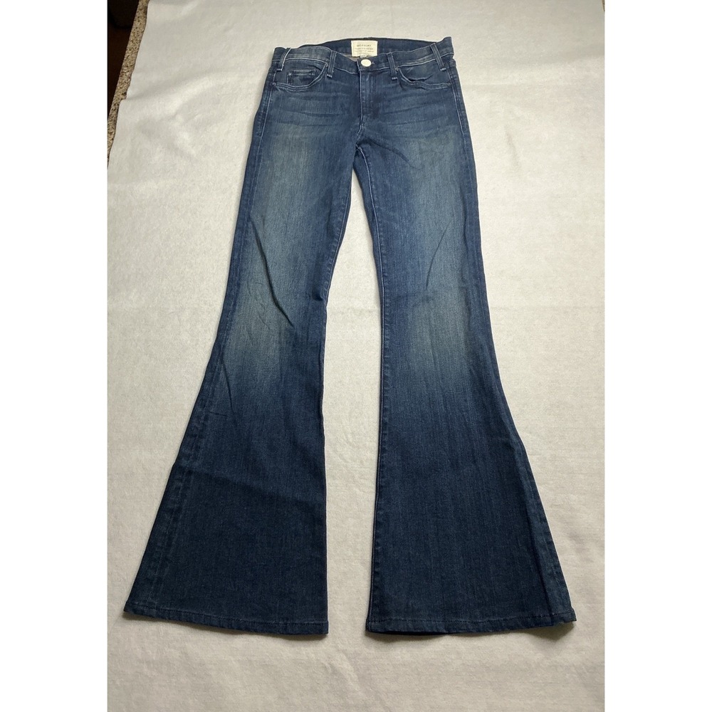 McGuire Majorelle Flare Womens Jeans Sleeping Gypsy Blue Size 26